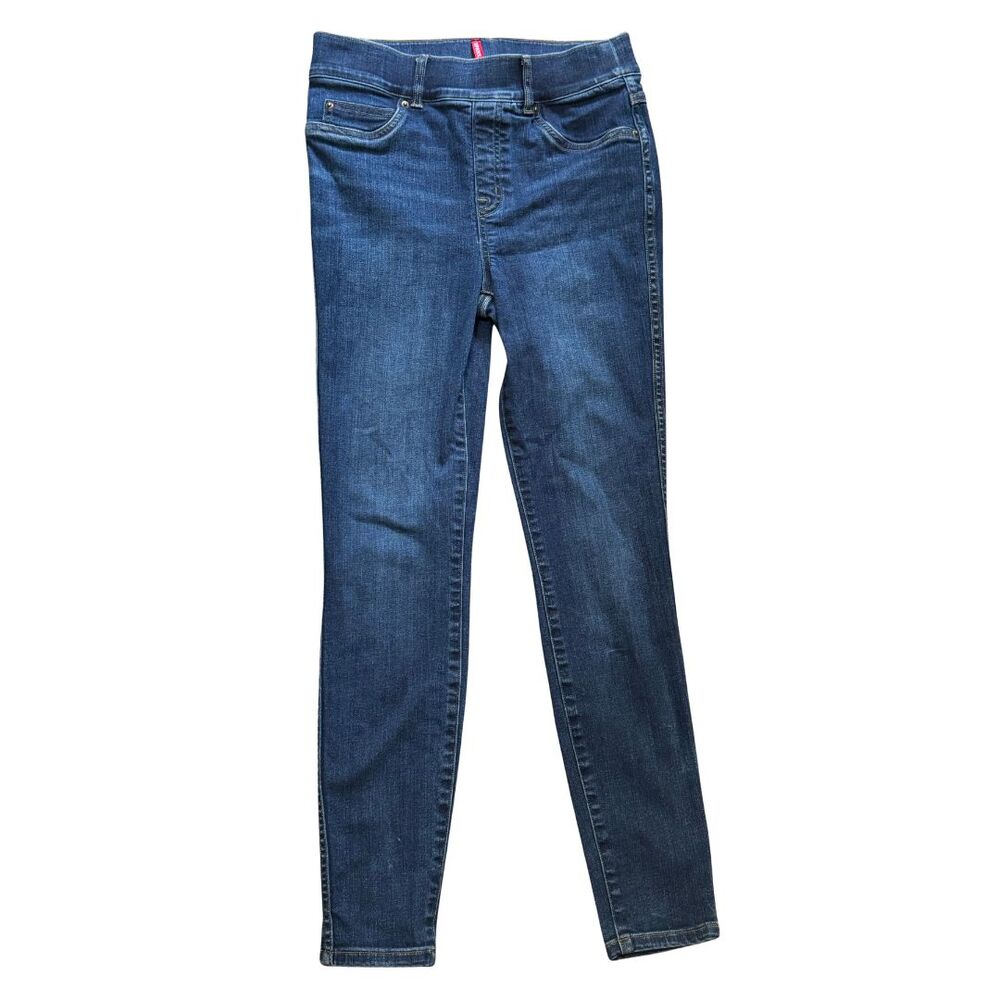 SPANX Skinny Jeans Womens Small Dark Wash Stretch Denim 27 Inseam EUC